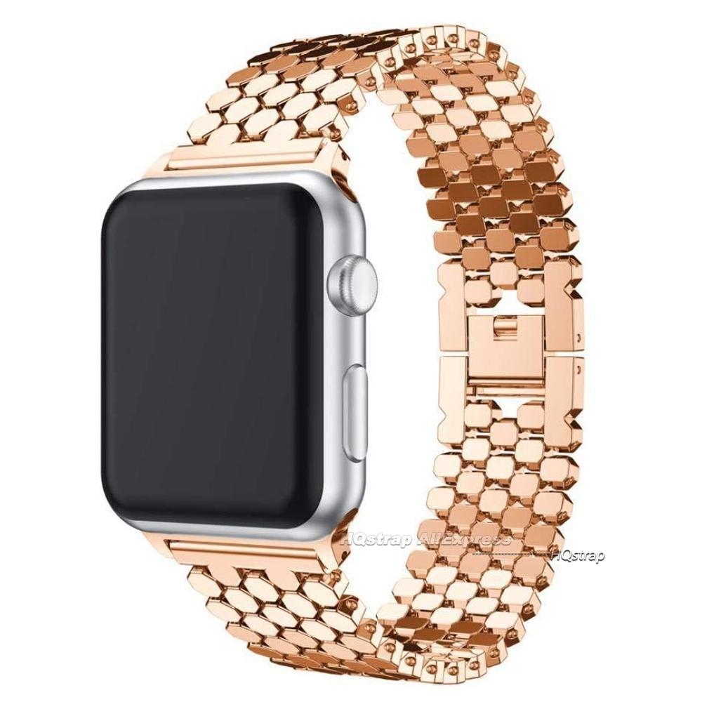 Metal Watch Band for Apple Watch 45mm 44mm Series 10 46mm 42mm Bracelet for Iwatch 9 8 7 6 SE 5 40mm 41mm Ultra2 49mm Strap