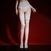 Flowing Whisper 3D Aurora Detachable Garter Sexy Long Tube Women'S French Lace Mood Black Silk Stockings