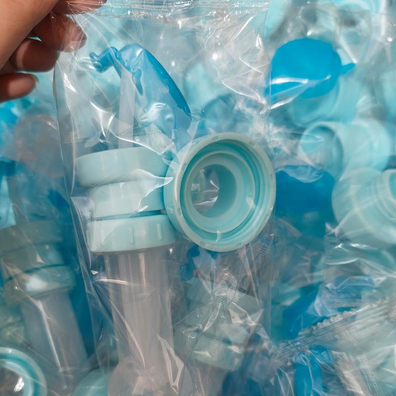 Child-Safe Universal Straw Adapter for Beverage Bottles