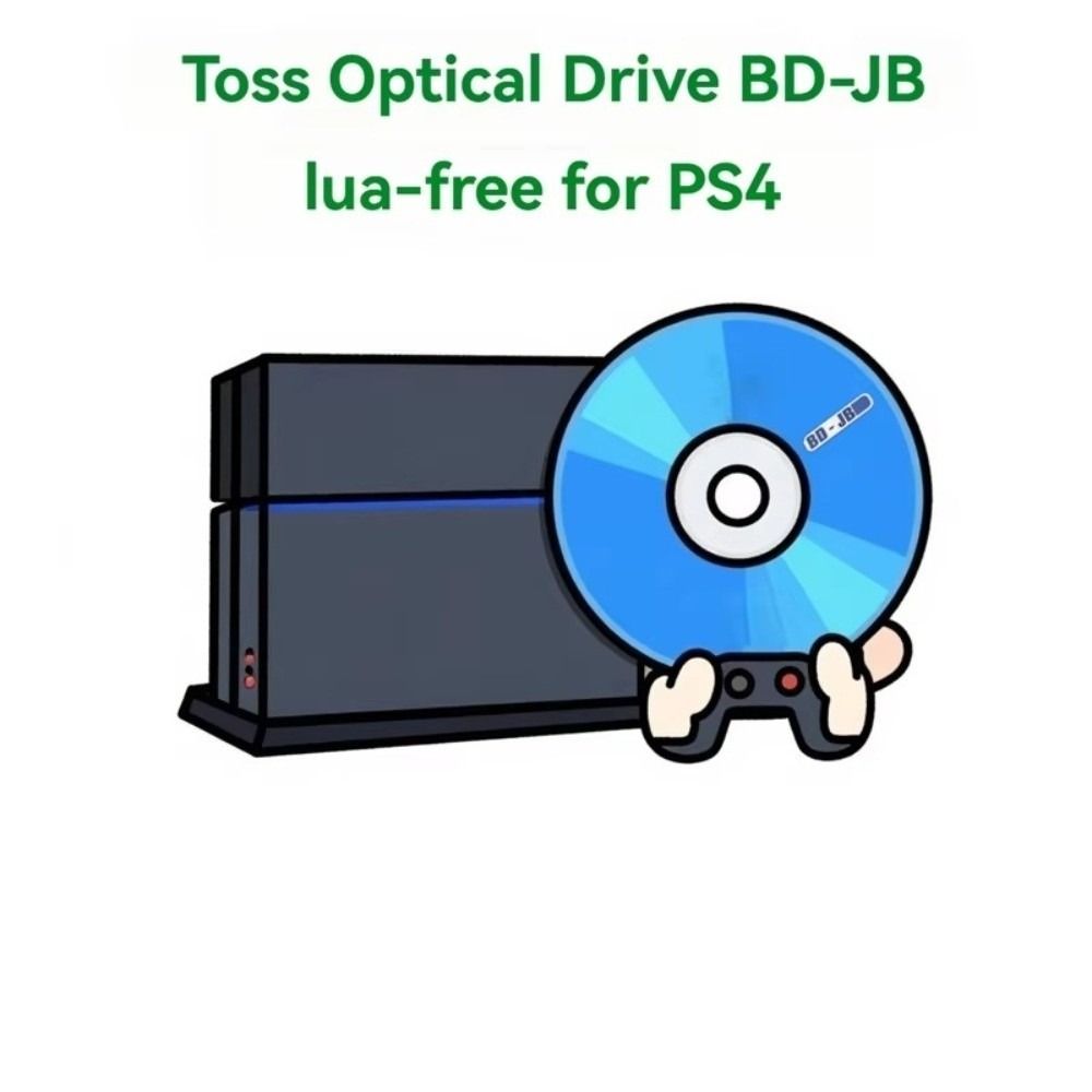 For Firmware 9.0-12.52 BD-JB Disc No PC Needed JB Disk Tool with Disc Storage Box Mod Tool for PS4