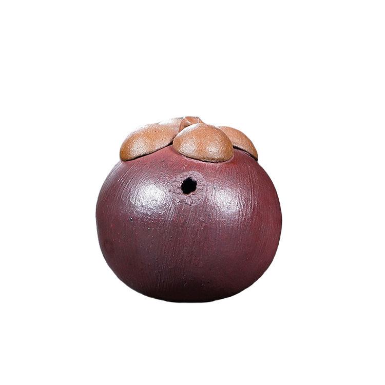 

Yixing Zisha Mangosteen Fruit Teacup Handmade Tea Bowl Tea Cup Set Tea-tasting Meditation Cup Jianzhan Master Cups Tea Items