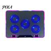 Laptop Radiator Cooler Stand Digital Display Height Adjustable Low Dynamic Lighting Noise Portable Notebook Gaming Cooling Pad Slim
