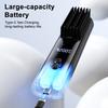 Cordless Hair Straightener Brush LCD Temperature Display Frizz Control Hair Straightening Comb USB Rechargeable Fast Heating Electric Hot Brush