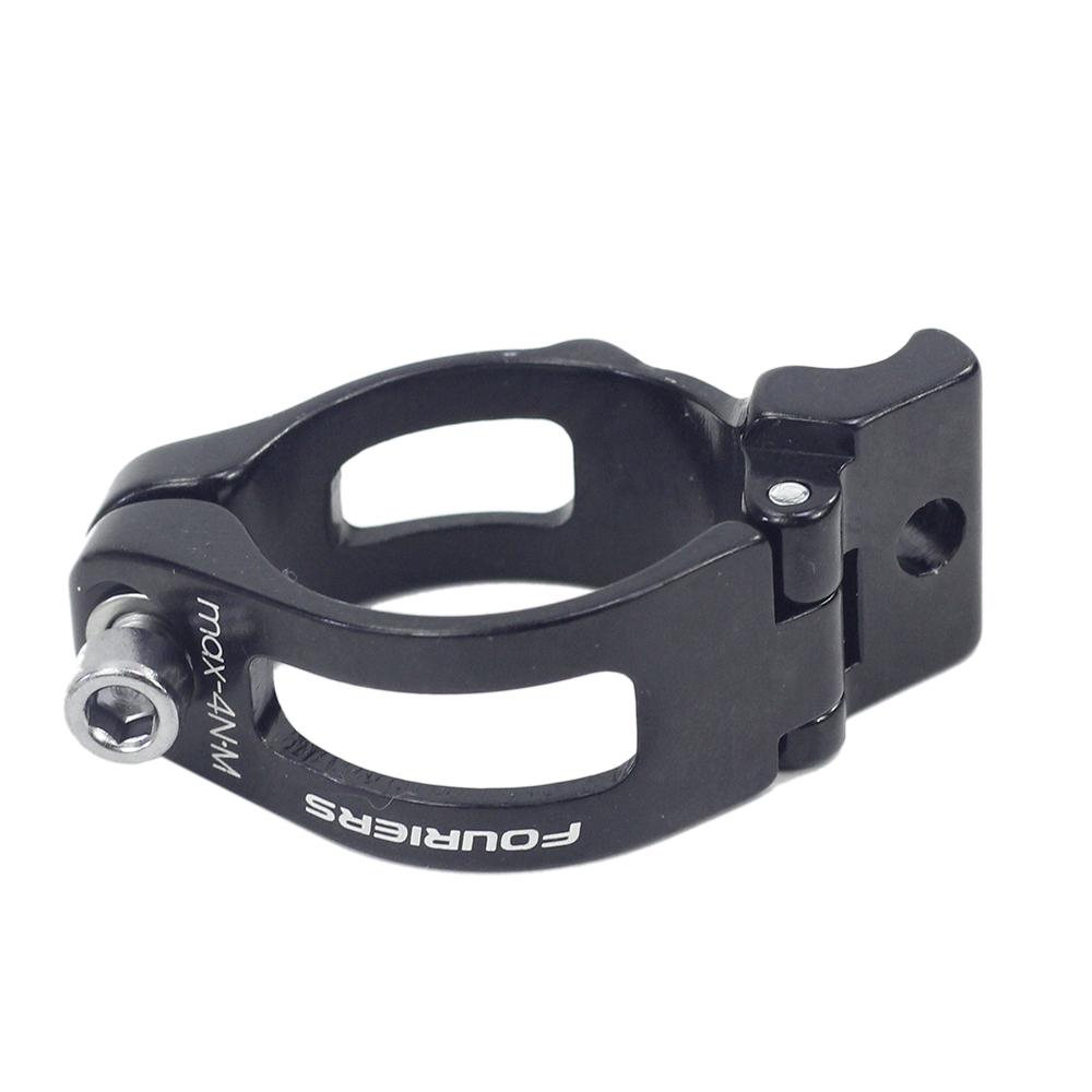 FOURIERS Alloy Road Front Derailleur Clamp Adapter 31.8mm 34.9mm FD Clamp Braze on Direct Mount for XO X9 X7 Road Bike Bike