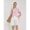 Loose Printed T-shirt Top Western Style New Fashion Casual Print Letters Cotton T-shirt Top