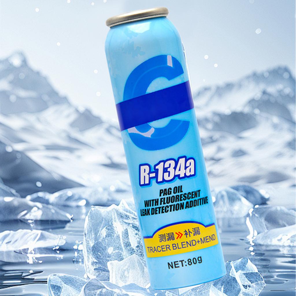 R134a Refrigerant Leak Repair Agent Strong Car Air Conditioner Oil Fluorescent Detection Repair Agent Plugging Agent Leak R 134a