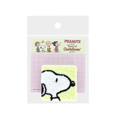 Stationery Snoopy Merchandise Memo Pad with S2850613 Sun-Star Clip, Fluffy, White,