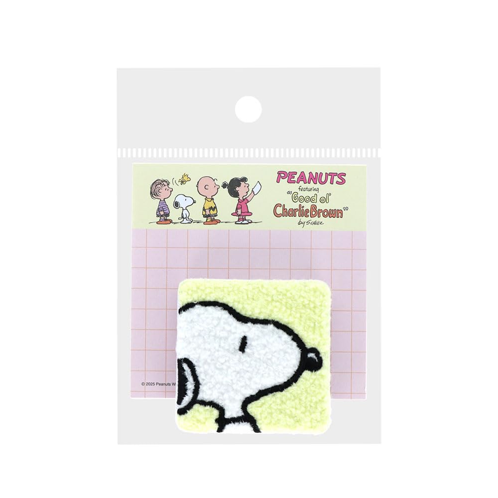 

Stationery Snoopy Merchandise Memo Pad with S2850613 Sun-Star Clip, Fluffy, White, белый