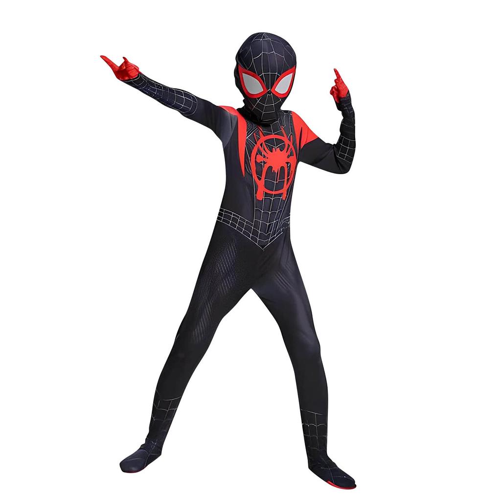 Halloween Costume Kids Fancy Dress Cosplay Kids Boys Costume Set Red + Blue