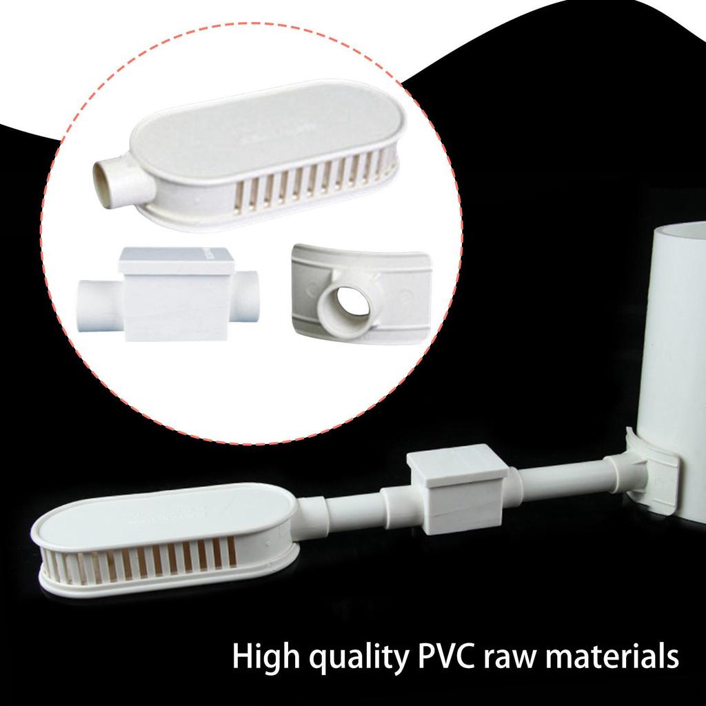 Drain Backflow Preventer PVC Water Drainage Disc Accumulated Plate Floor Collector for