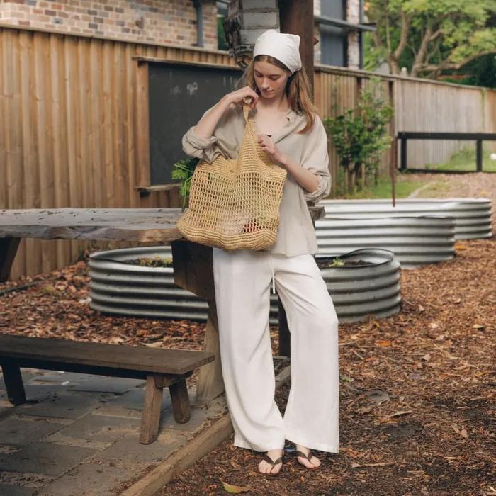 Natural Net Bag (shoulder) - Natural