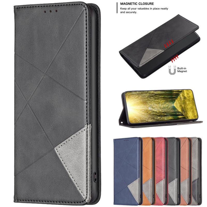 Luxury Leather Flip Phone Cover For OPPO Find X7 Ultra X6 X5 X2 Pro X5 X2 Lite X2Neo Capa Retro Magnetic Wallet Card Book Cases