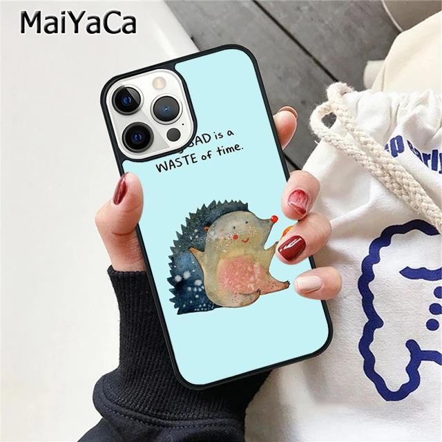 Hedgehog Phone Case Cover For iPhone 17 Air 16 15 plus 11 12 13 14 pro max  coque