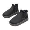 Foreign trade large size new 2025 autumn and winter snow boots women's warm solid color large size elastic band thick sole short cotton shoes batch