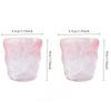 2pcs High Personality Glacier Patterned Creative Water Beer Cup Glacier Patterned Glass Cup Home Juice Beverage Cold Drink Mugs