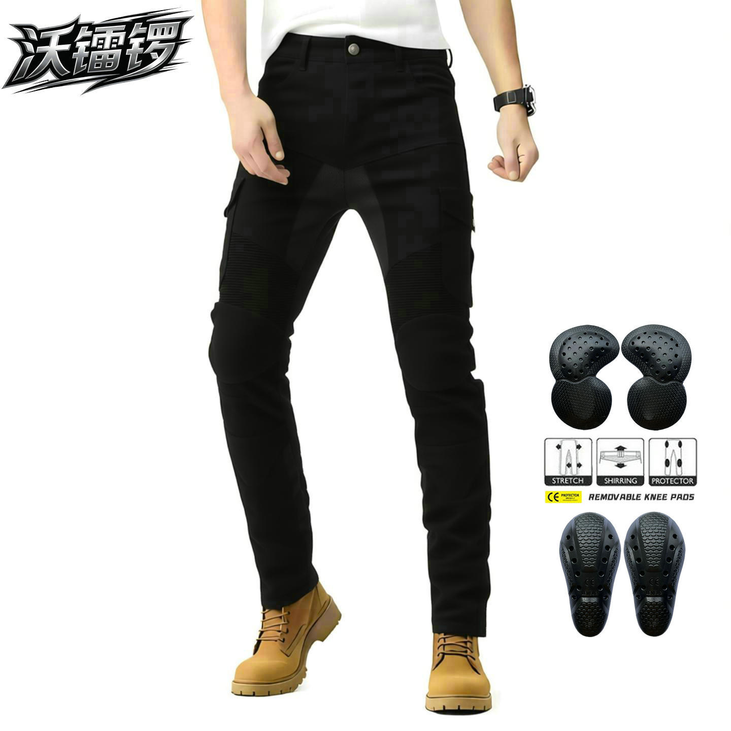 2025 New Motorcycle Riding Jeans Racing Pants Protective Gear Drop Resistance Knight XXL