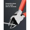 Sharp Diagonal Nozzle Pliers Electronic Cutting Tool for Plastic Gate Metal Wire Cable Precision Flush Cutter for DIY Repair
