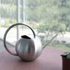 Stainless Steel Garden Watering Cans for Flowers Handheld Spherical Shape Watering Cans Vegetable Garden Funnel Watering Plants