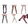 Fishnet Stockings Ballet Laced Up Thigh High Stockings Nylon Over the Knee Socks for Women Girls