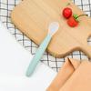 Cucchiaini Morbidi in Silicone per Neonati e Bambini Utensili per l'Alimentazione con Acqua per Neonati e Bambini Piccoli Cucchiaini Morbidi con Punta per Pappa di Riso e Zuppa