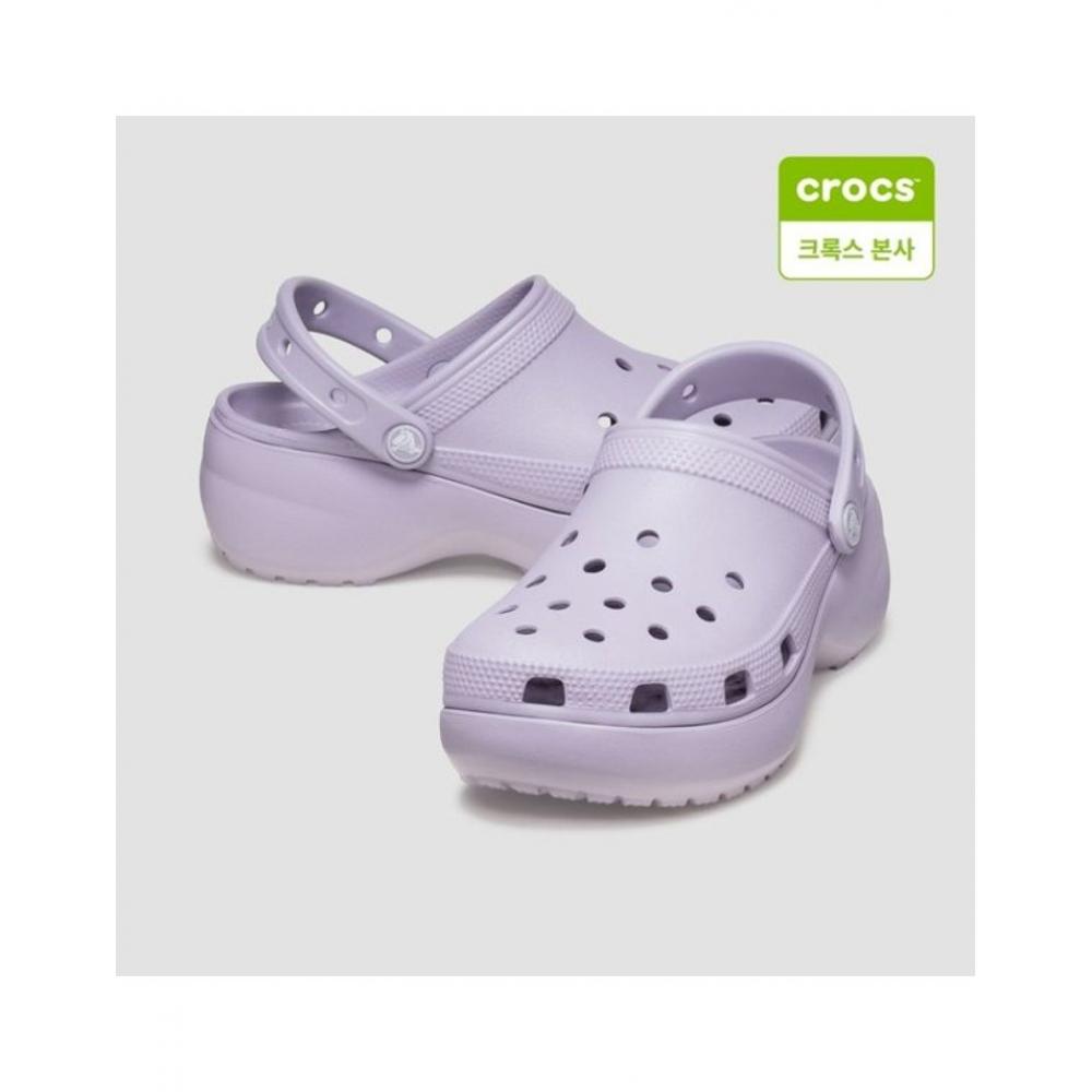 

Crocs Women Classic Platform Clog 206750 5ps 5PS Mauve Mist/W5
