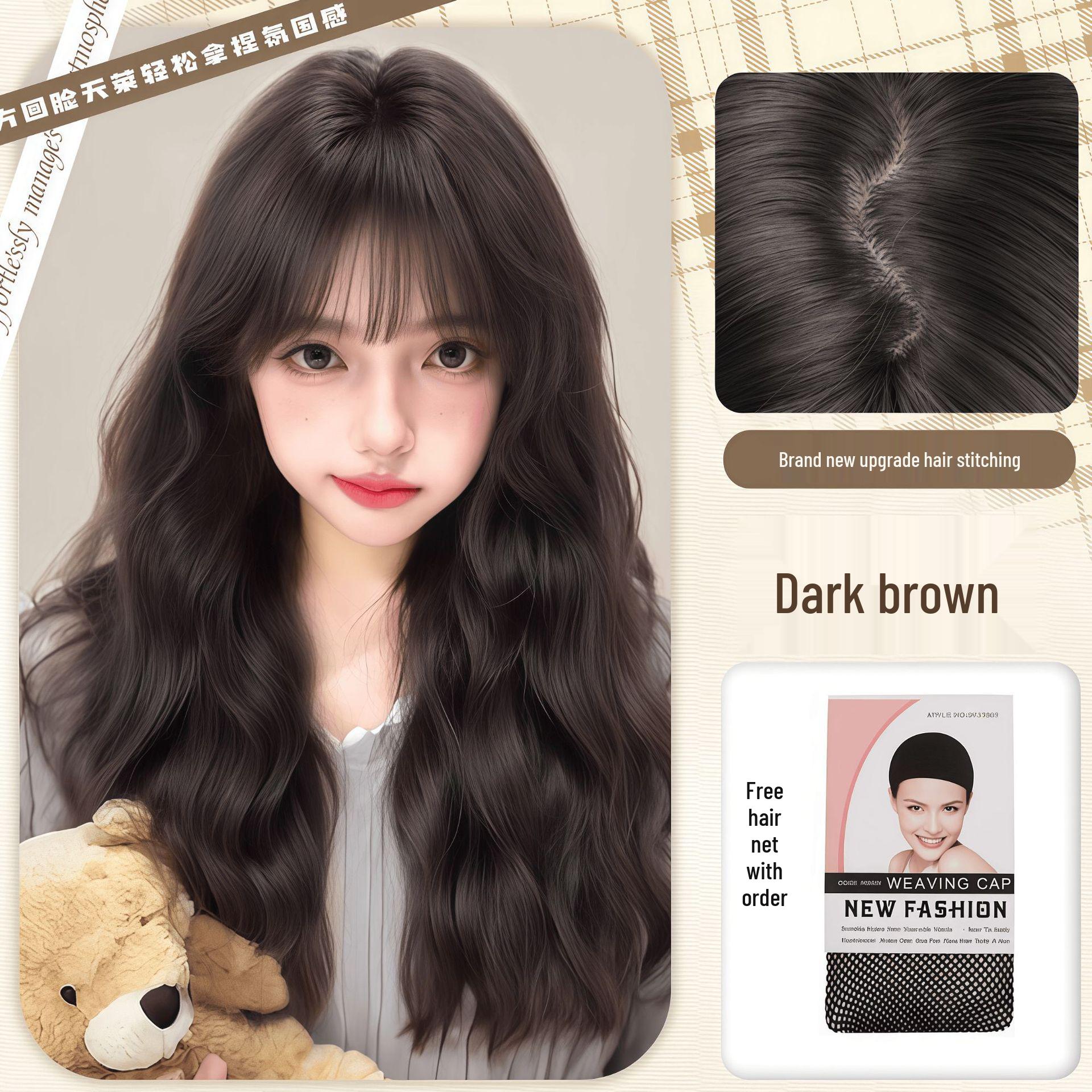 

Sweet Dreams Curly Wig: Enhance Your Look with this Long, Whitening, Must-Have Wig for Women