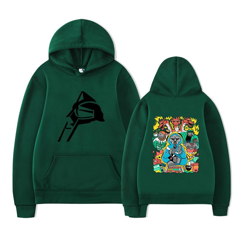 Hoodie Men Fashion Long Sleeve Sweatshirts Print Unisex Streetwear Hip Hop Style Autumn Winter Tops Clothes