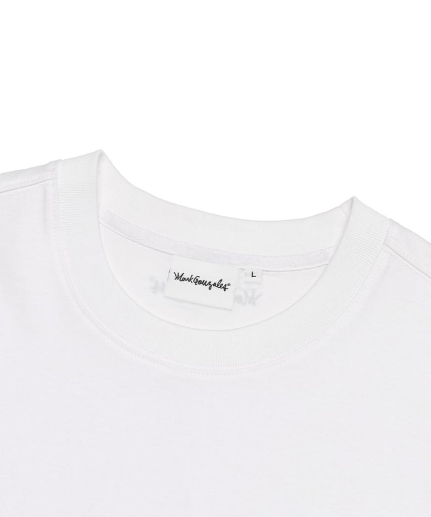 Mark Gonzales Angel Wappen Short Sleeve T-Shirt - White