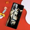 Beautiful Elegant Brown Horses Case For Xiaomi Redmi 10 9 9T 9A 9C Cover Coque For Redmi Note 11 Pro 7 8 9 10 Pro 10S 11S