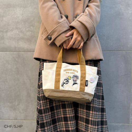 Mist Forza Tote Bag [Haikyu!!] Mini Character Embroidered Tote Bag ODHQ90 Beige