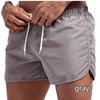 1Pcs Mesh Breathable Fitness Men's Fashion Sports Shorts Running Quick Dry Pants Summer Beach Pants