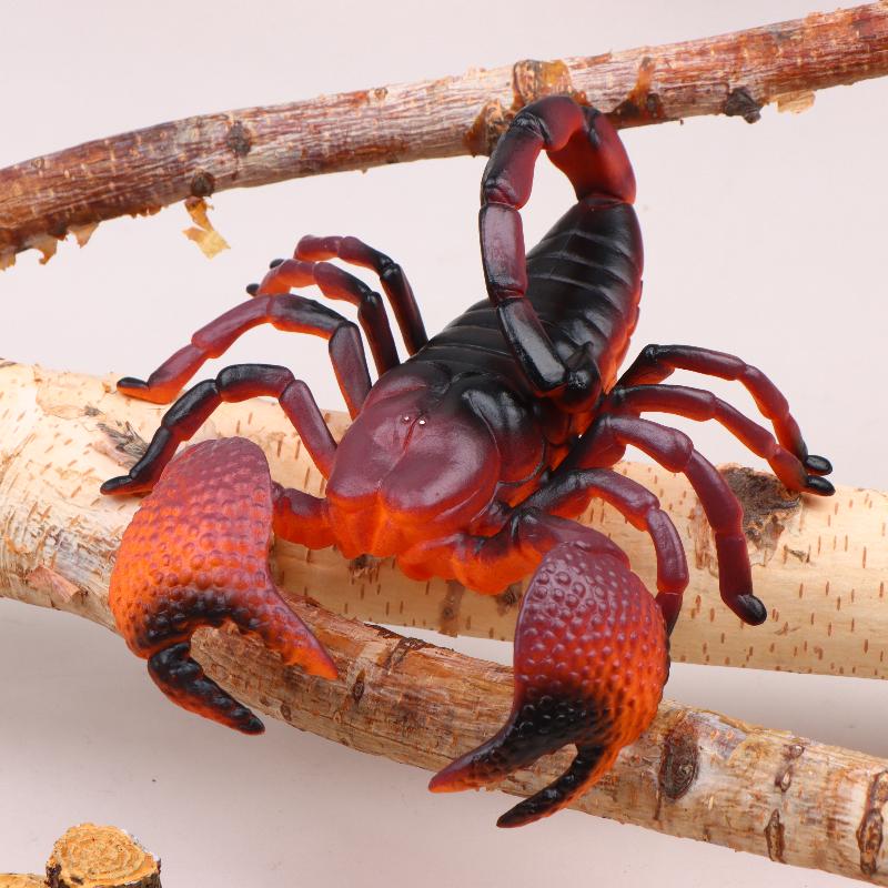 17Cm Realistic Insect Animal Model Toys Ant Spider Scorpion Beetle Dragonfly Simulation Figures For Kid Educational Learning Toy