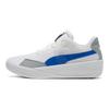 Puma Clyde All Pro Team Round Toe Lace-Up Shock Absorbing Non-Slip Durable Low-Top Basketball Shoes Unisex sneaker White Gray Blue 195509-06