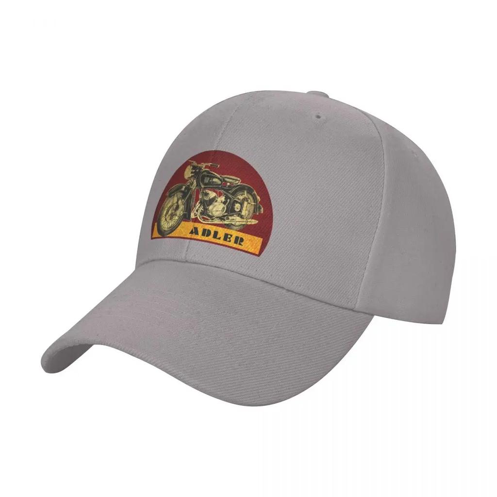 Adler vintage motorcycles Baseball Cap black foam party Hat derby hat Womens Hats Unisexs