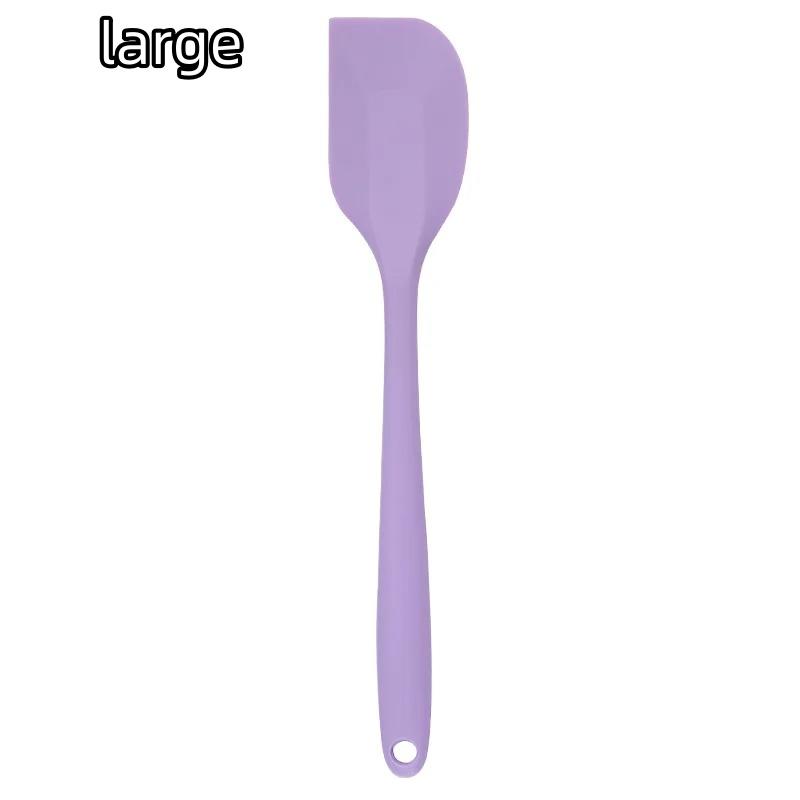 Food Grade Spatula Silicone Spatula Cream Scraper Stirring Knife  Butter Pastry Blenders Salad Mixer  Kitchen Tool Baking Tools