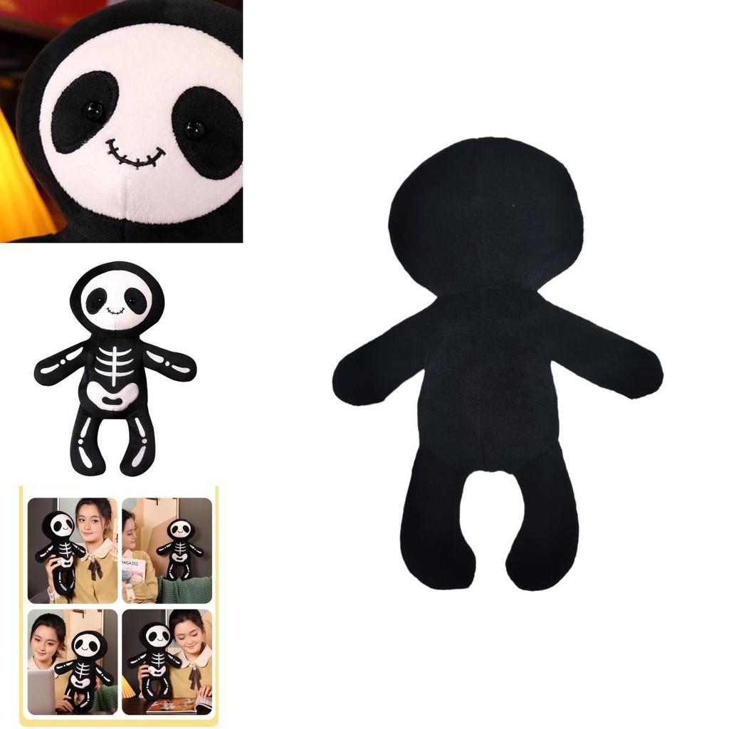 Funny Halloween Skull Bob Plush Toy For Boys Cute Doll Gift Birthday Present