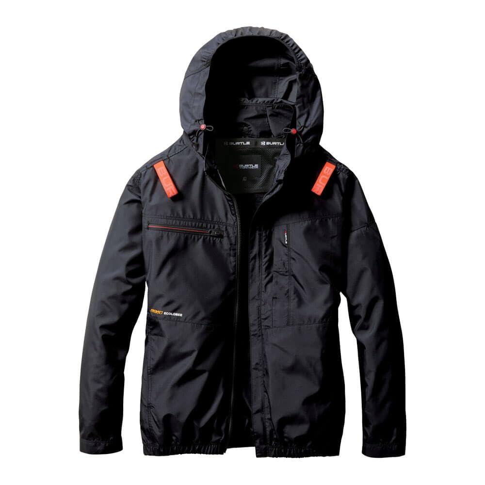 BURTLE Aircraft Long Sleeve Blouson (without Fan) AC2051 AIRCRAFT L 35 Black