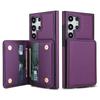 Case for Samsung Galaxy S25 Edge S24 S23 S22 S21 Ultra Note 20, Wallet Case With[6 Card Holders][RFID Blocking] Magnetic Closure