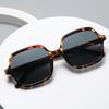 New sunglasses women's large frame round face thin Internet celebrity glasses square fashion trendy anti-ultraviolet sunglasses men
