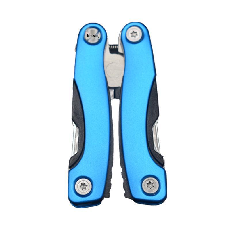 Multifunctional Mini Folding Pliers - Compact, Colorful, Reversible Hand Tool