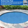 Solare Poolabdeckung Wärmeisolierende Pooldecke Herzförmige Luftblasen Thermodecke Für Aufstellpool Whirlpool