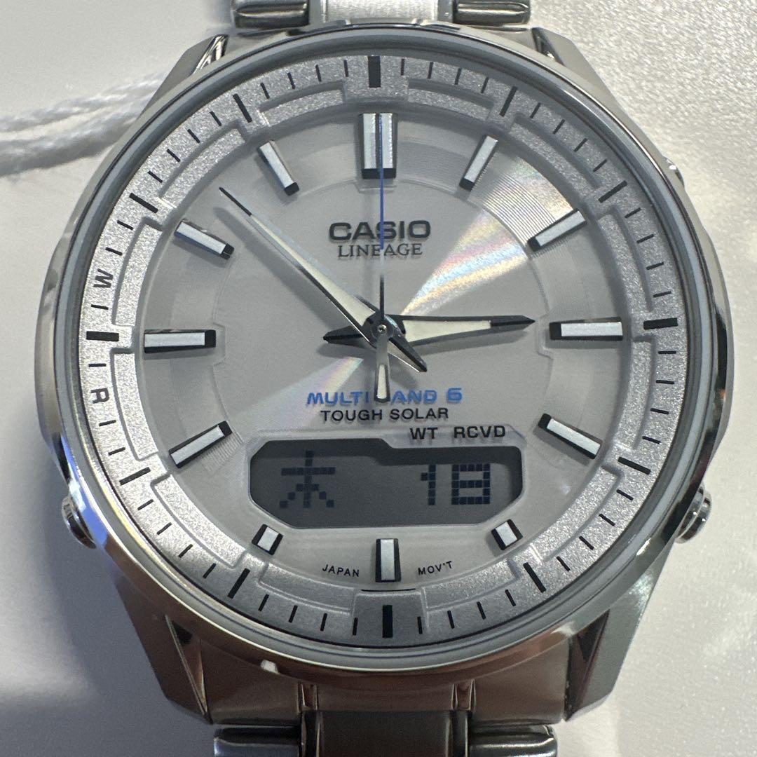 

[USED] CASIO LINEAGE MULTI BAND 5 Wristwatch
