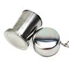 Folded Stainless Steel Folding Cup 150/250ML Collapsible Cups Retractable Cup  Travel