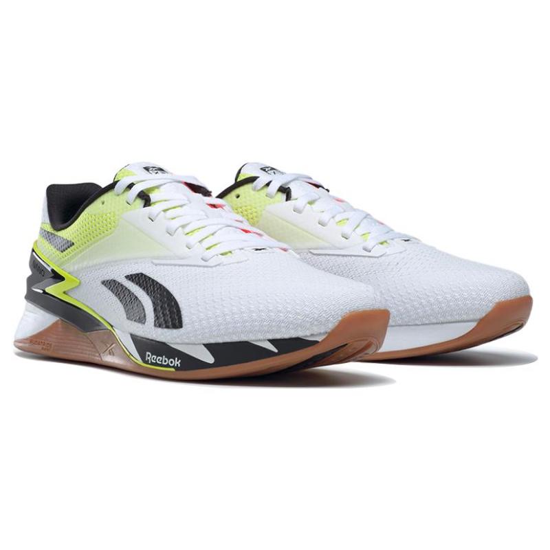 Reebok Nano X3 'Yellow Orange Mismatched' Sneakers HP6073