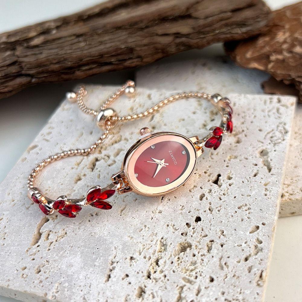 Elegant Ladies Business Watches Exquisite Quartz Wristwatch Trendy Women's Bracelet Watch Women