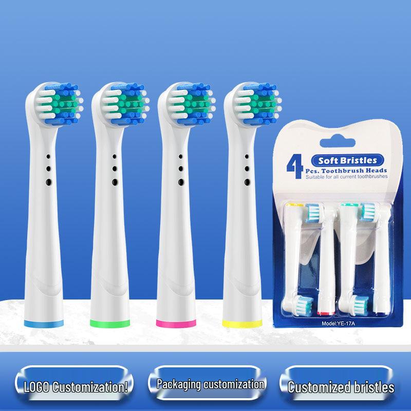 Oral-B Compatible iO Electric Toothbrush Replacement Heads - Soft Bristles, Round Head