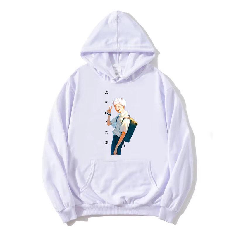 Comic The Summer Hikaru Died  Hoodies Cartoon Graphic Sweatshirts Long Sleeve Women Men Sudaderas Fleece Female Tops