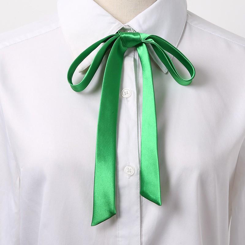 Hand-tied JK Bow Tie, Narrow And Versatile Bow Ribbon