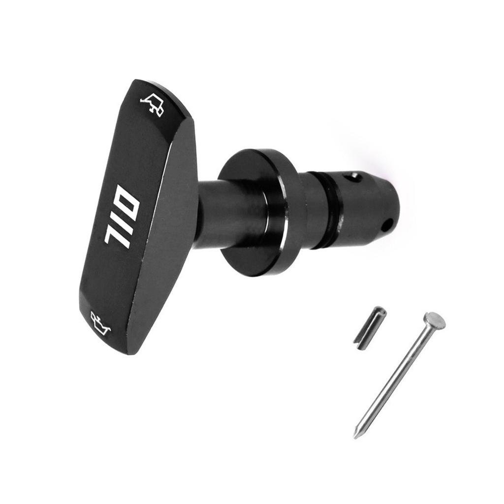 Engine Oil Level Dipstick Gauge with Ergonomic Pull Handle Comfortable Grip for Auto Maintenance and DIYer Enthusiasts