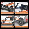 406PCS City Off-Road Vehicle Classic SUV Car Model Bricks Desktop Display Ornaments Kids Educational DIY Toys Holiday Gifts